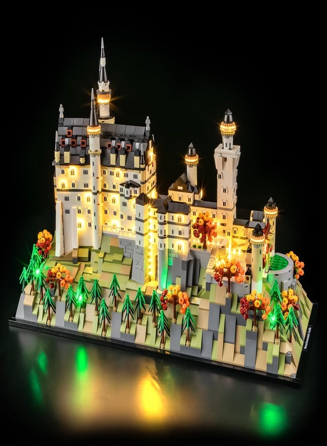 BRIKSMAX 2.0 Light Kit Compatible with Lego Architecture Neuschwanstein Castle 21063 Building Sets- LED Lighting Kits (Accessories Only), Cable-Hiding Tech for Display, Gifts & Collectors - Image 1